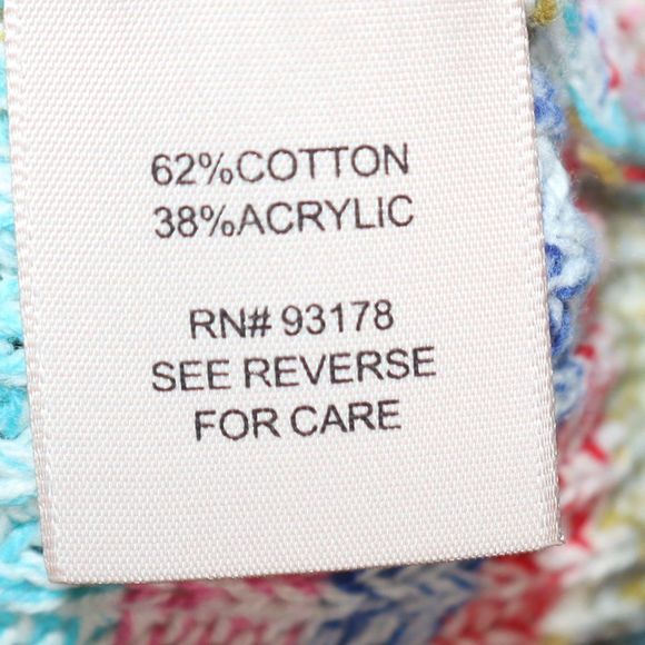 SOLD Philosophy Rainbow Striped Knit Sweater Women's Size XL-NWOT - Picture 5 of 5